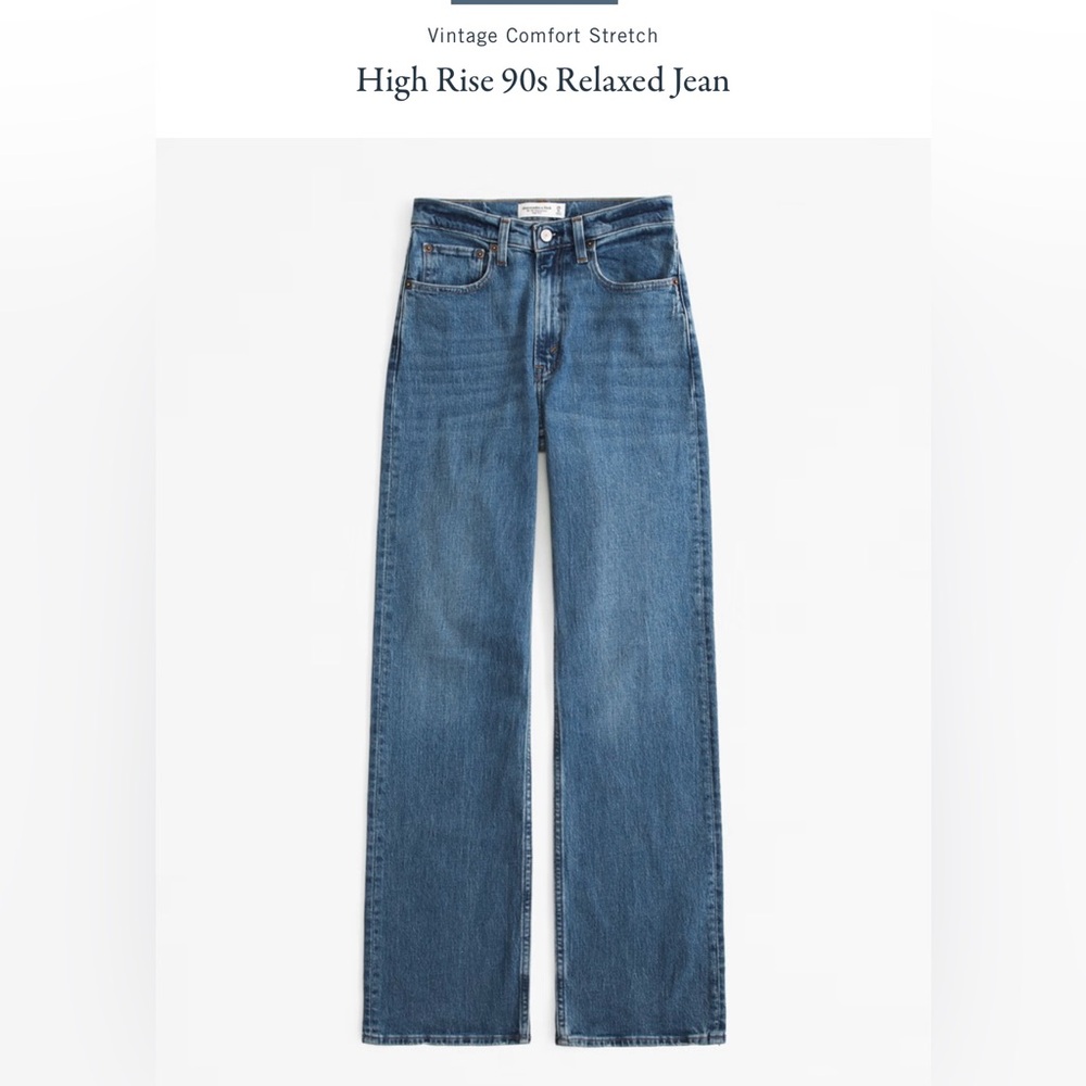 High Rise 90’s Relaxed Jean